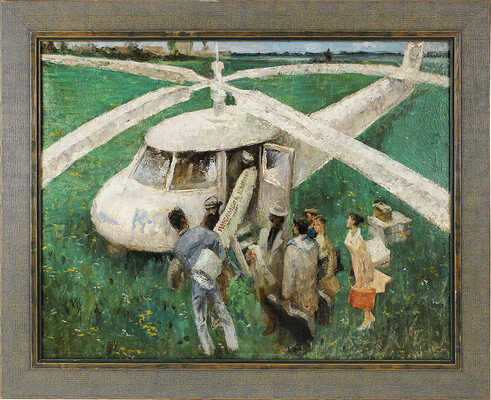 Дуленков Борис Дмитриевич. Ансамбль и вертолет 